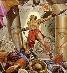 samson bringing it down