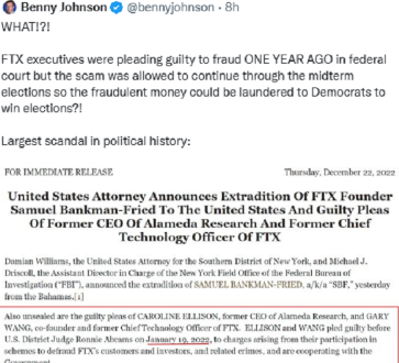 democrats and ftx