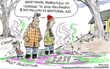 biden east palestine