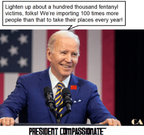 biden mocking fentanyl deaths