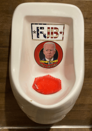 biden urinal