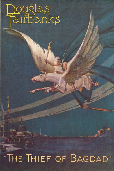 thief of bagdad silent film poster