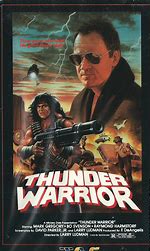 thunder warrior poster