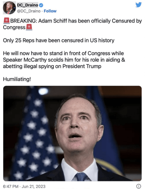 adam schiff has