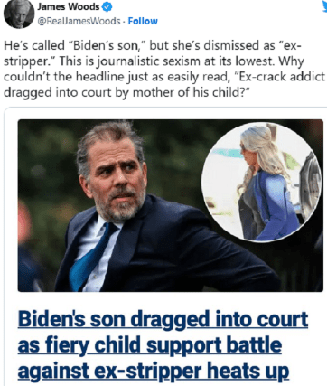 bidens son
