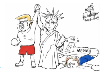 trump over media bias