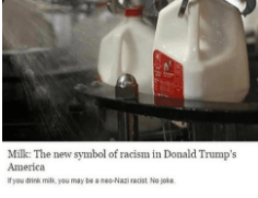 milk under attack by Democrats