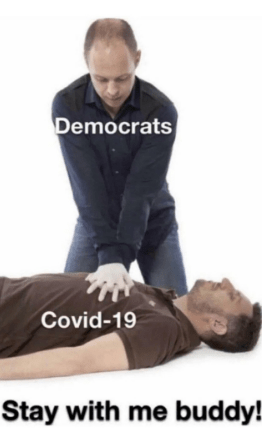 democrats love covid