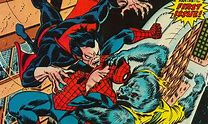 man-wolf fighting morbius
