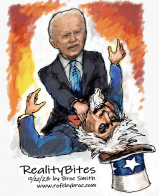 strangling uncle sam