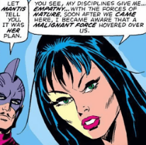 swordsman and mantis