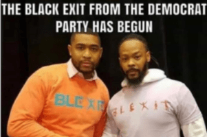 the black exit