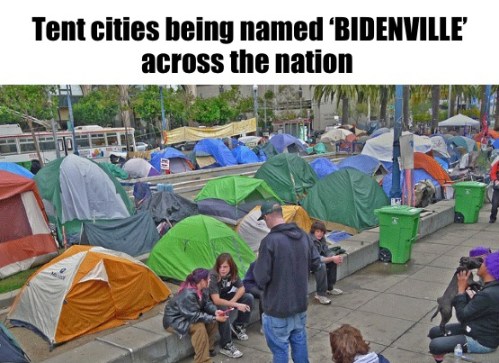 tent cities being named