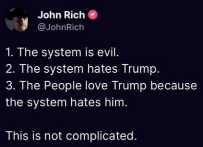 the system is evil