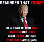 reminder that trump never