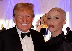 amber rose and trump