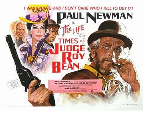 judge roy bean movie poster
