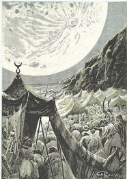 moon comes to the mountain