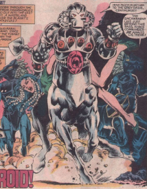 slug across the saddle