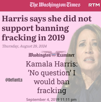 harris fracking ban