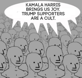 kamala harris cult