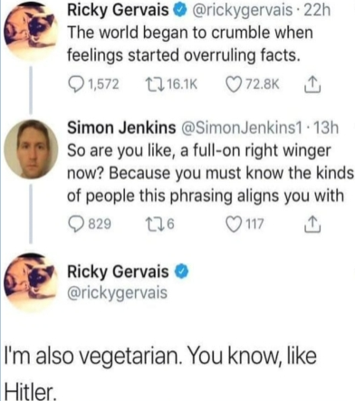 ricky gervais online