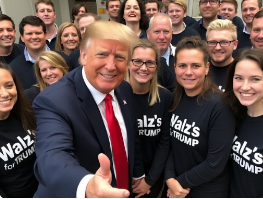 walz family for trump