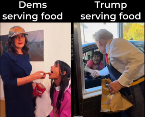 dems serving food