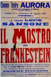 il mostro di frankenstein