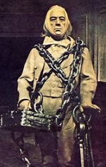 alec guiness as marley's ghost