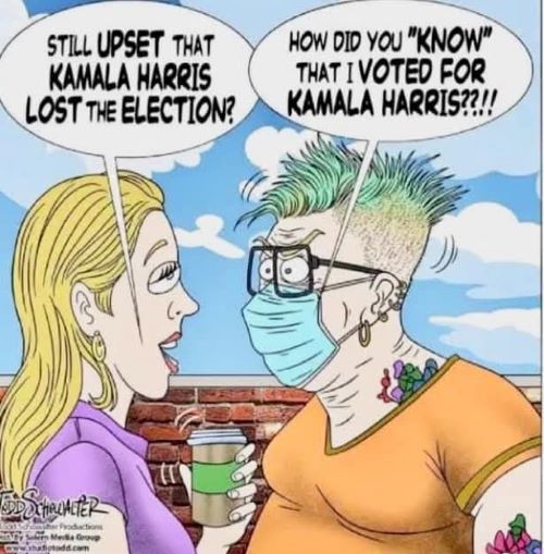 still upset that kamala